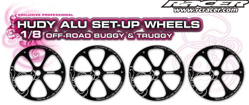Hudy 1:8 Off-Road Set-Up Wheels | RC Racer - The home of RC racing
