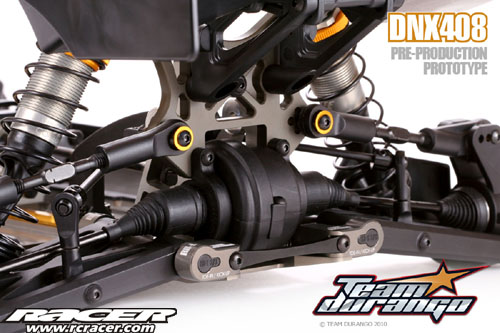 RC Team Durango TD330473 Suspension Arms Rear Dual Position DEX408 v2 DNX408v2 