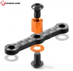Xray-T4-Graphite-Steering-Plate-Set