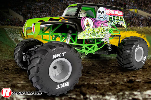 Axial SMT10 Grave Digger Monster Jam Truck RC Racer The home